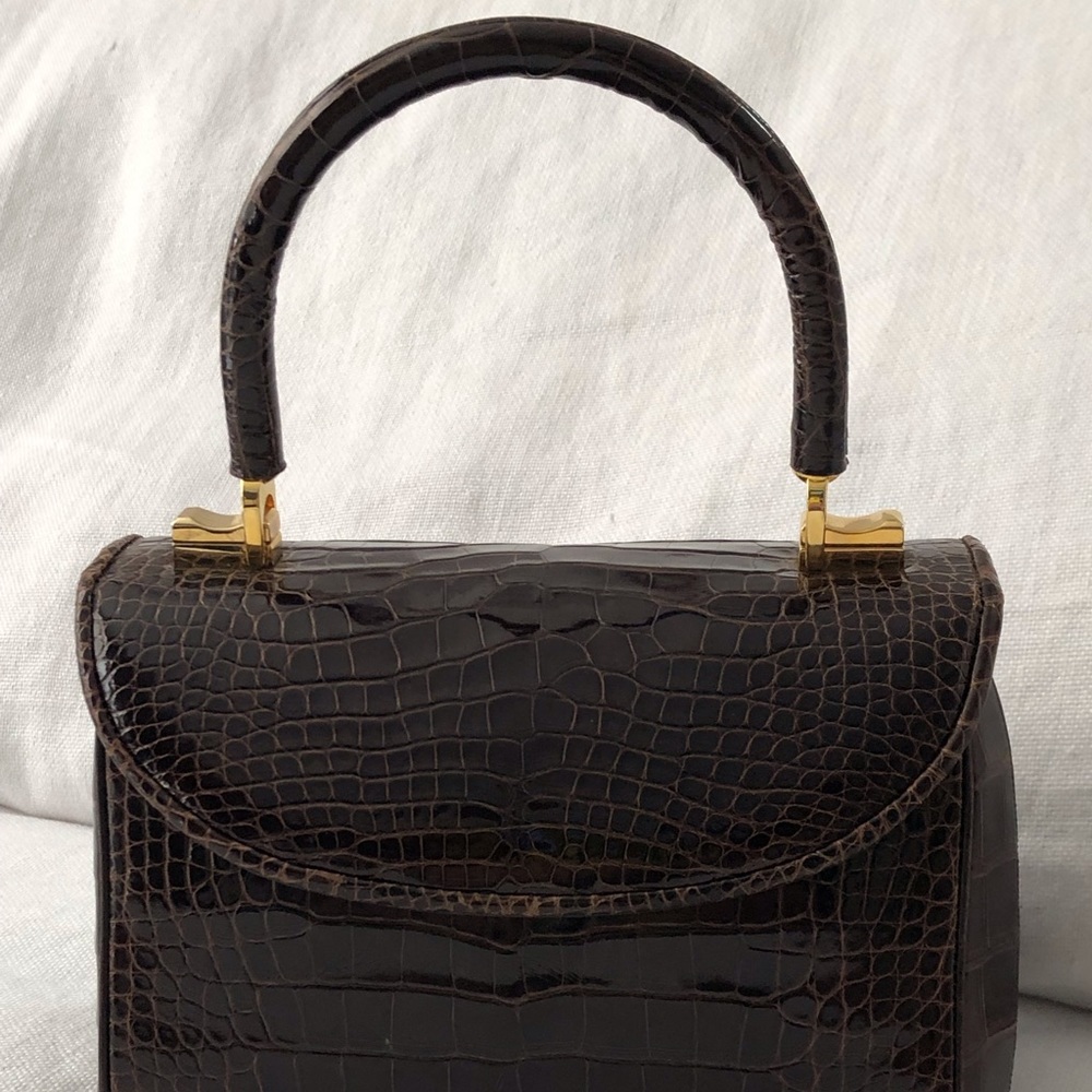 Judith Leiber Crocodile Bag
